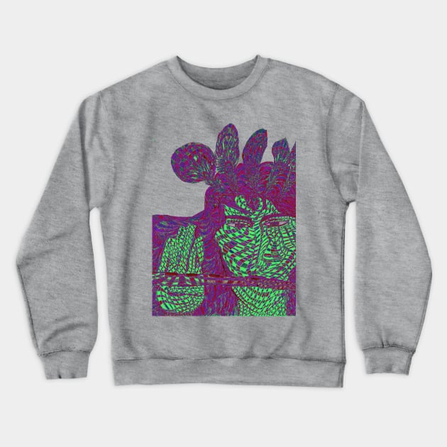 Krishna Crewneck Sweatshirt by indusdreaming